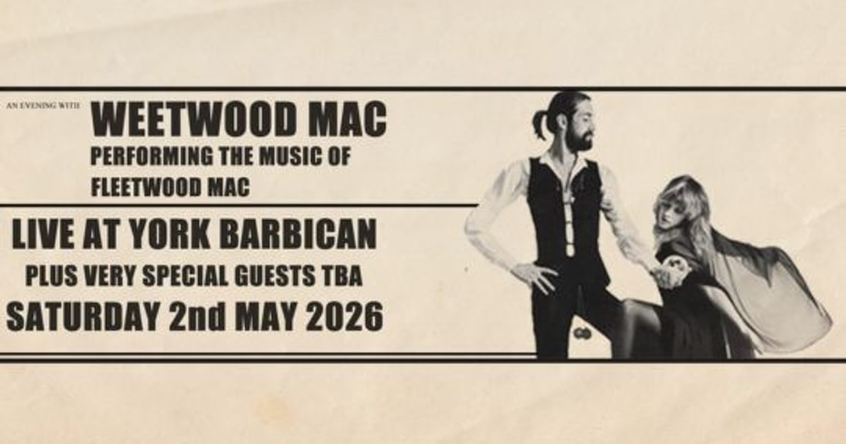 Weetwood Mac Presents An Evening of Fleetwood Mac's…
