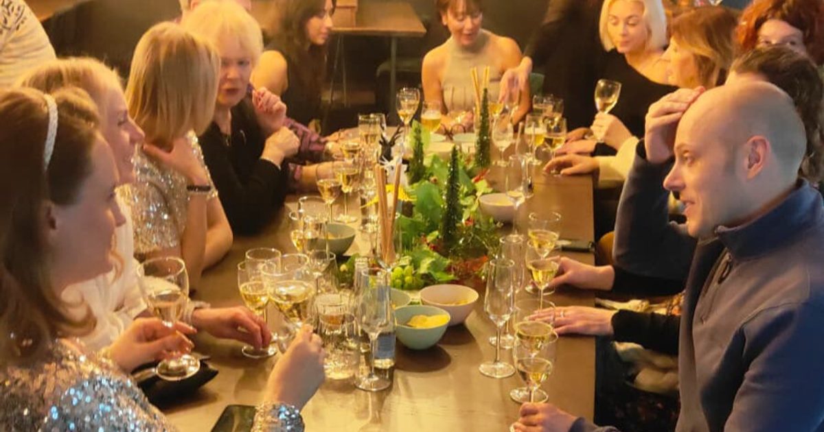 Champagne tasting at York Distillery