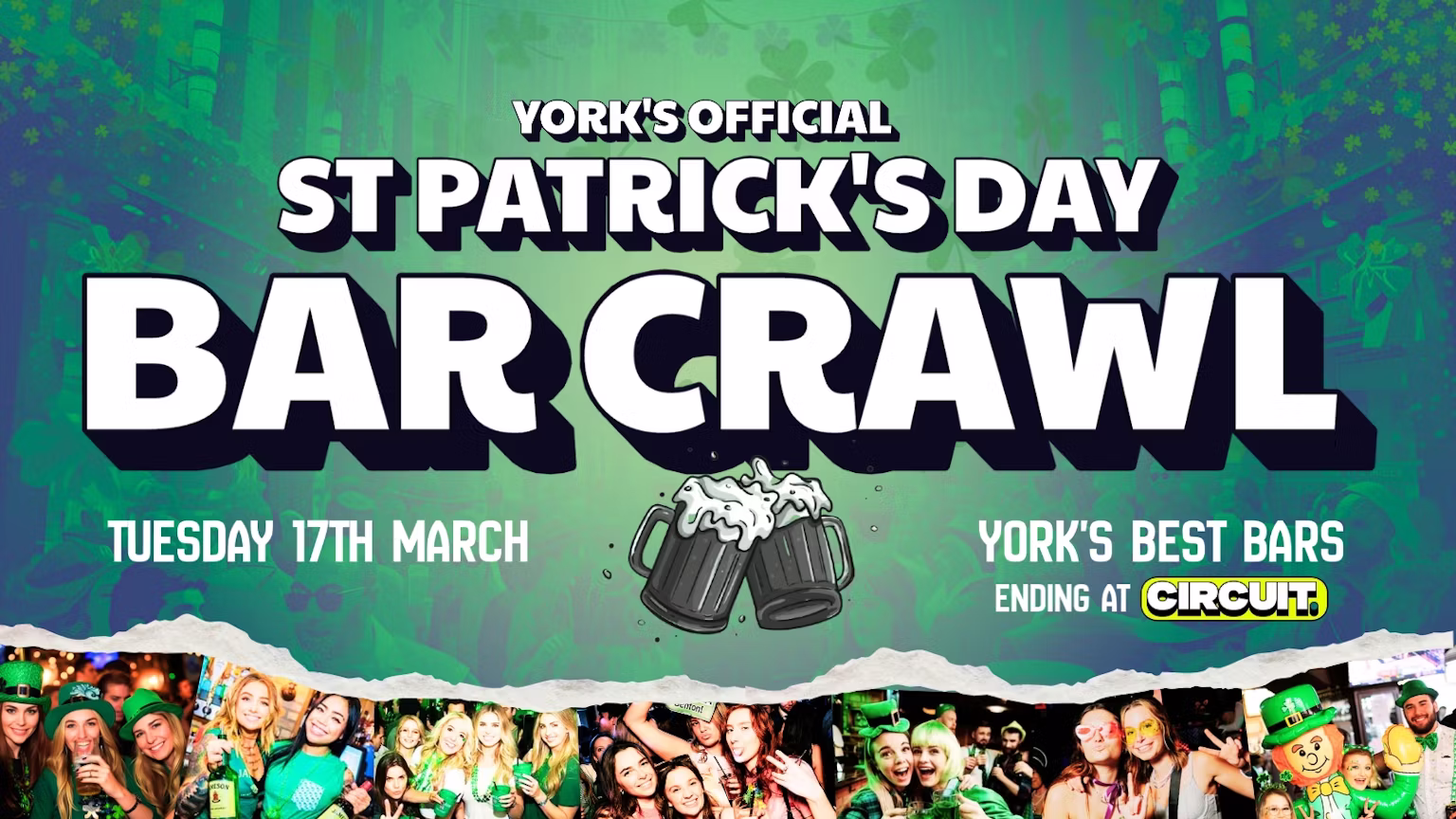 Official St Patrick's Day Bar Crawl