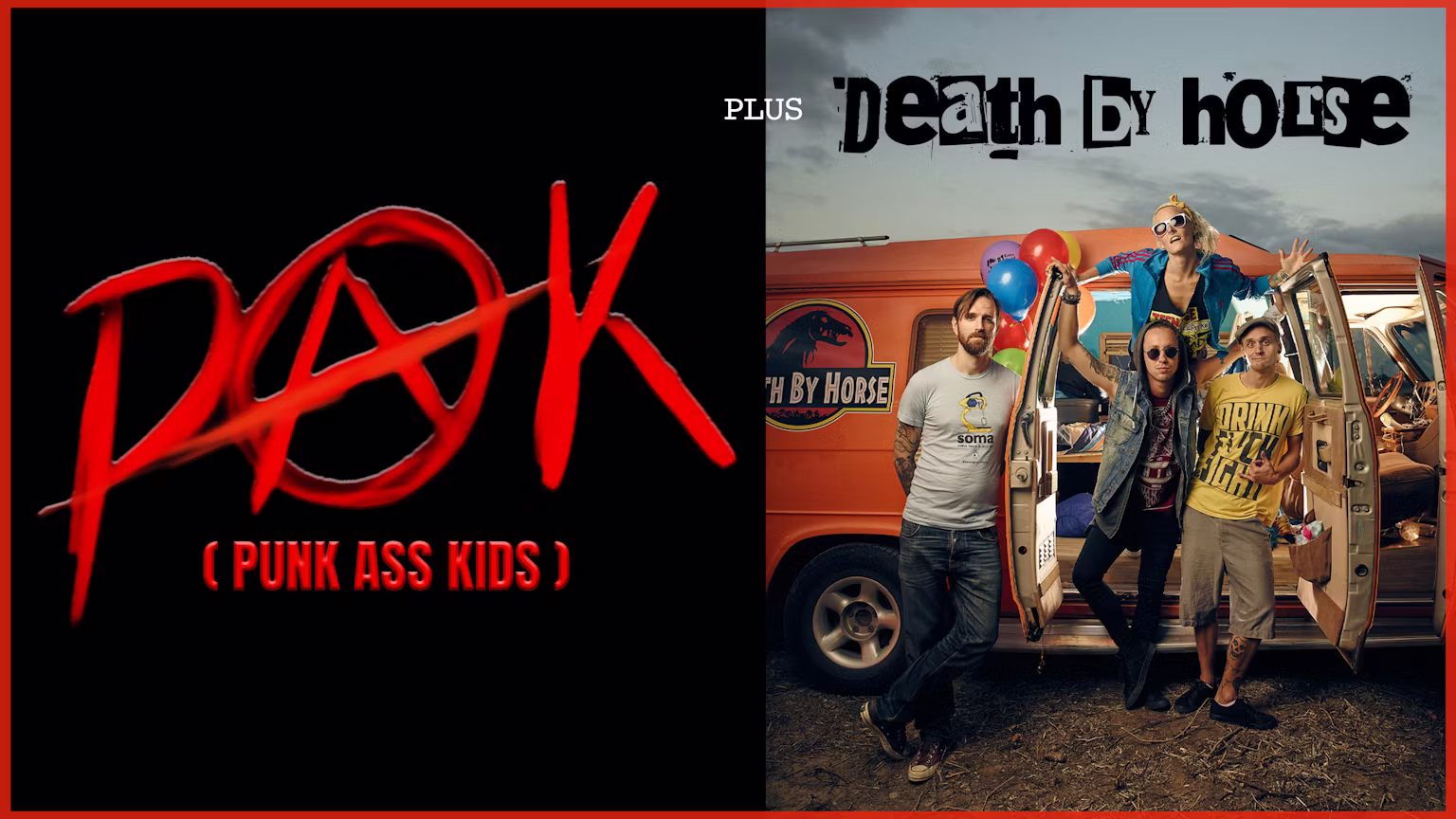 Punk Ass Kids - Death By Horse - Borgia (IndigoBravo Promotions)
