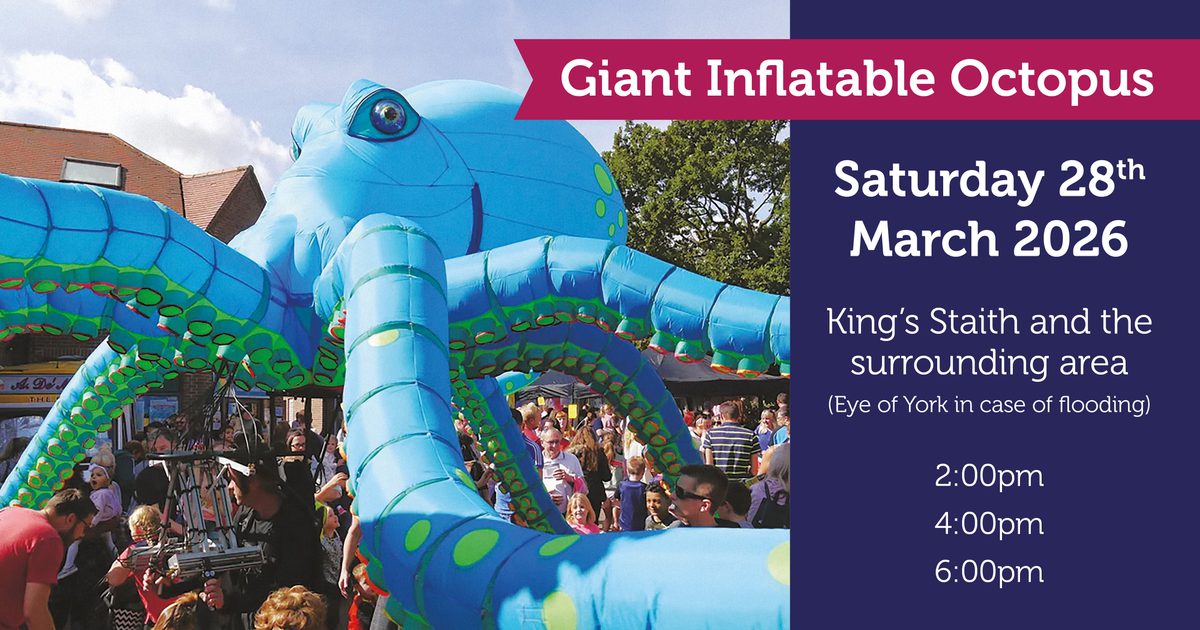 Giant Inflatable Octopus