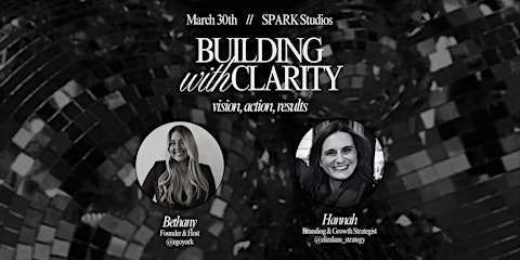 York Business Community - Building with Clarity: Vision, Action, Results