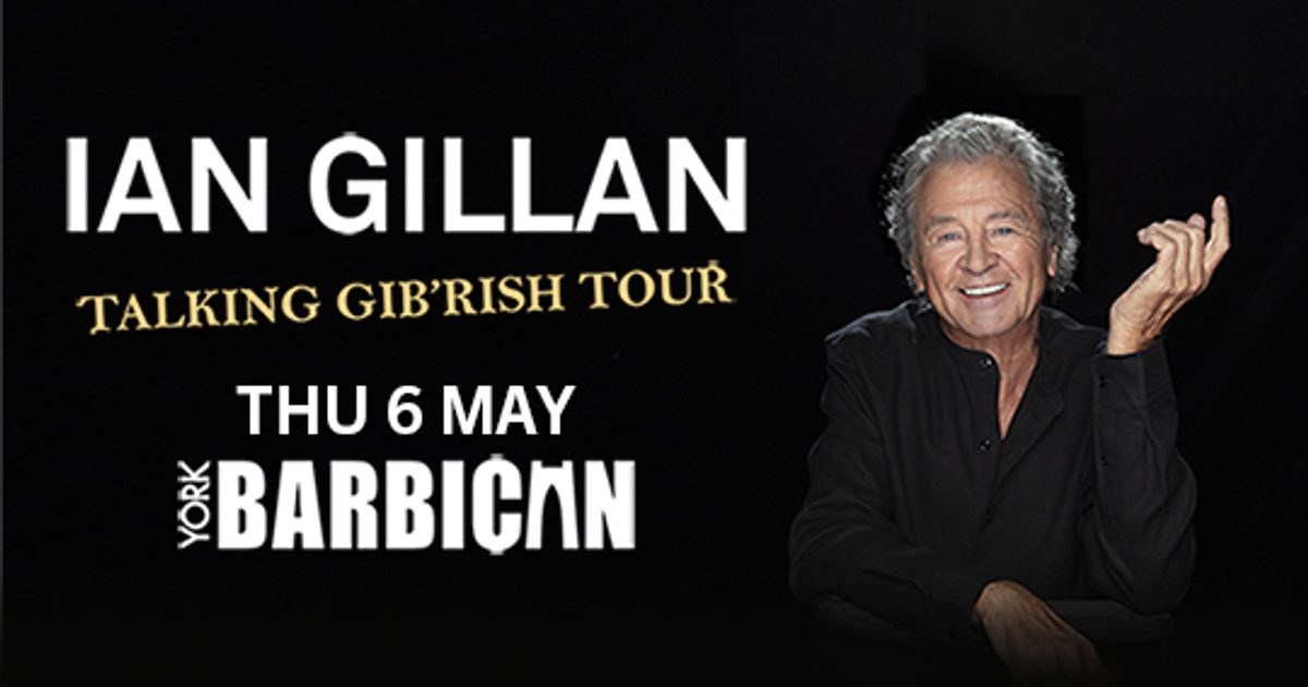 Ian Gillan - Talking Gib'rish Tour