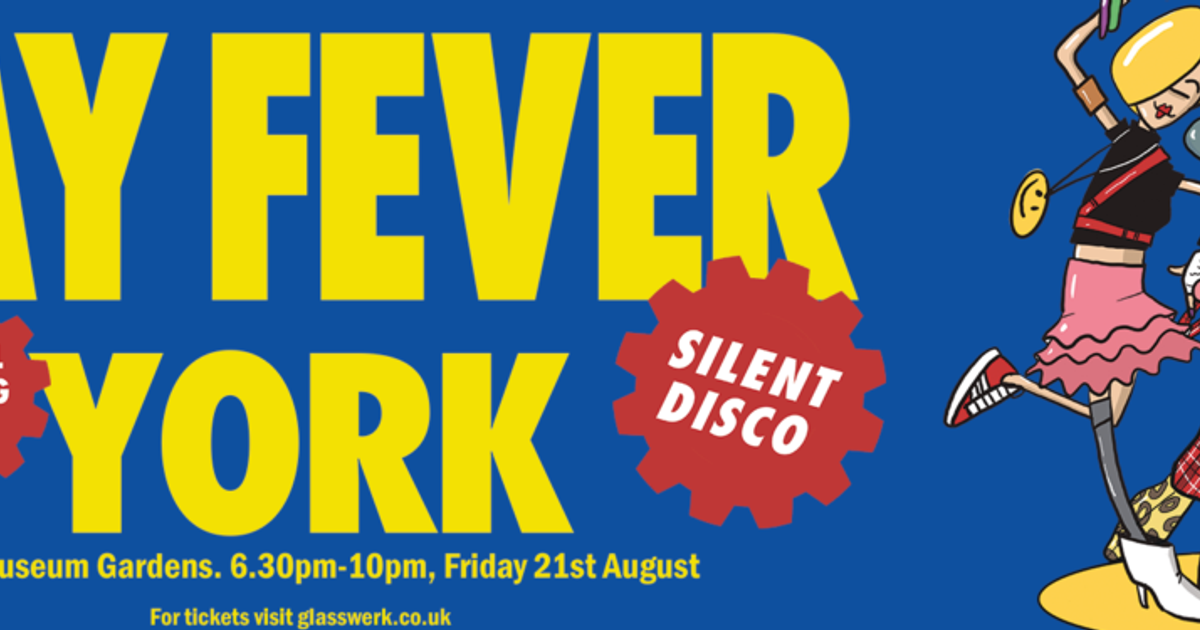 Day Fever Silent Disco event image at York Musuem Gardens