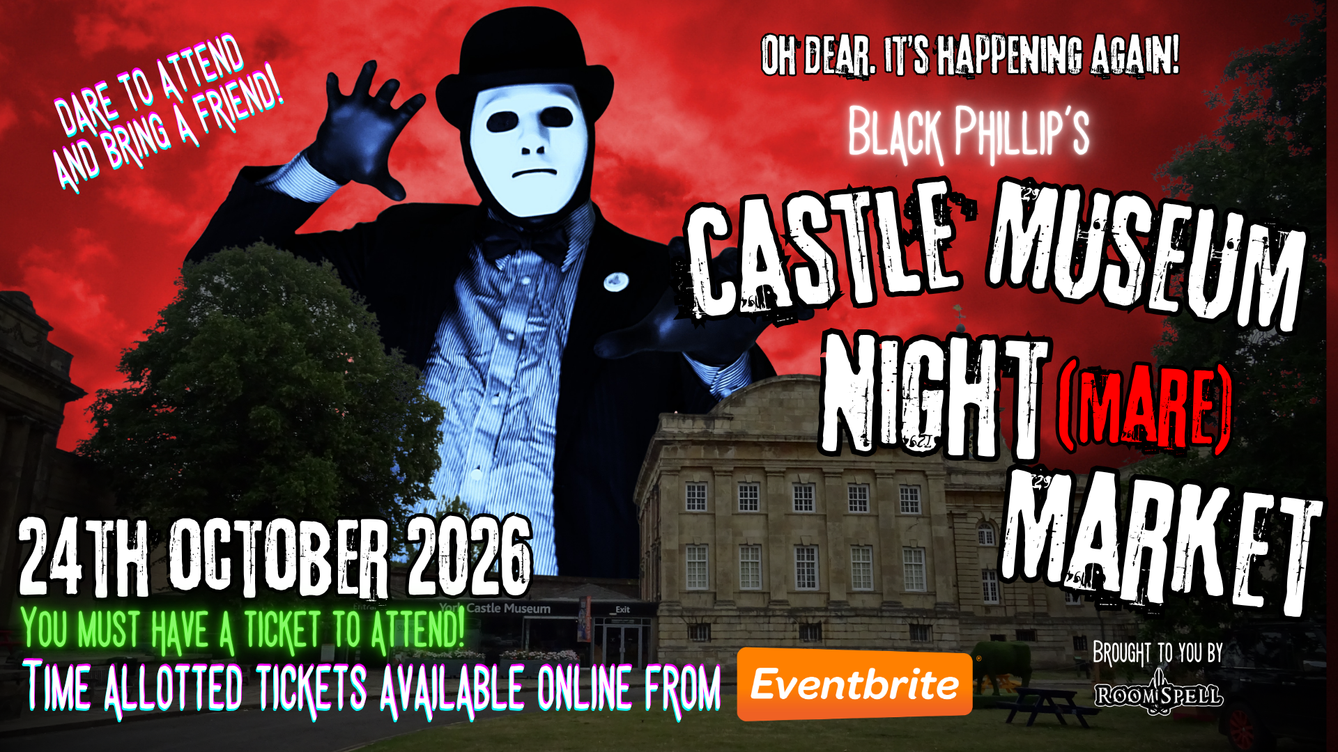 Black Phillip's Castle Museum Night(mare) Market!