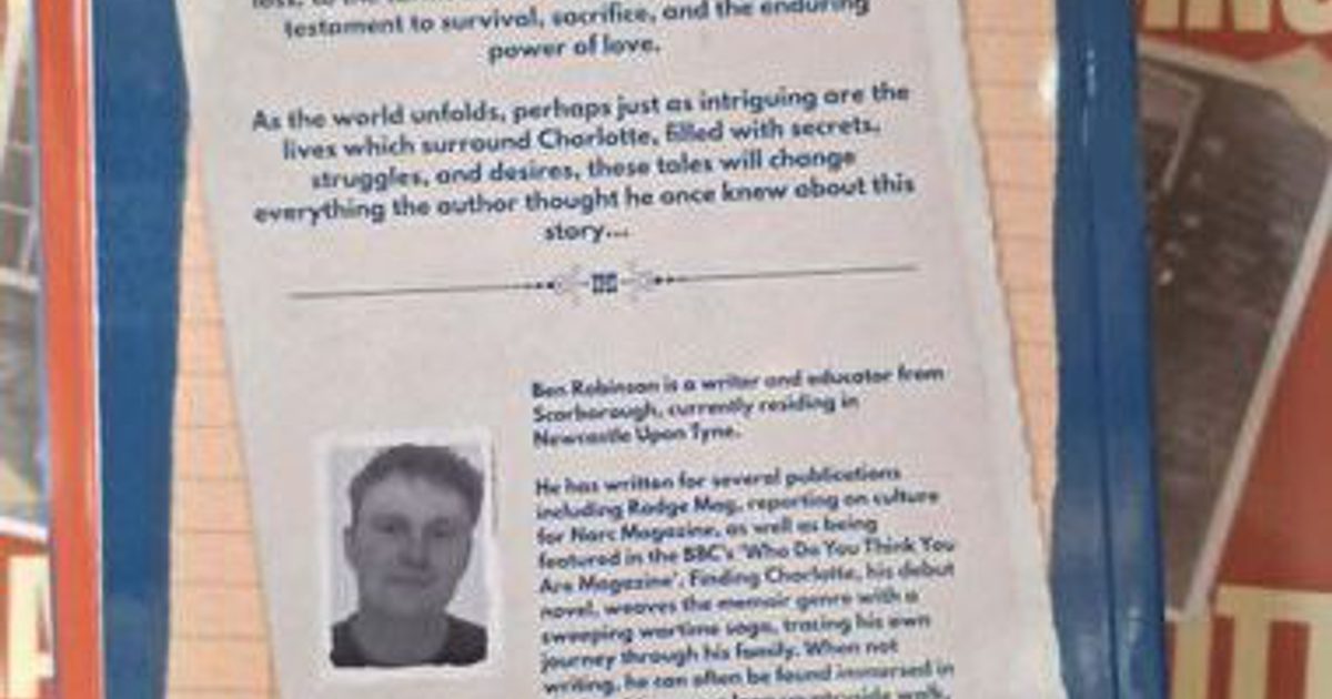 Finding Charlotte – An Author Talk Researching Family…