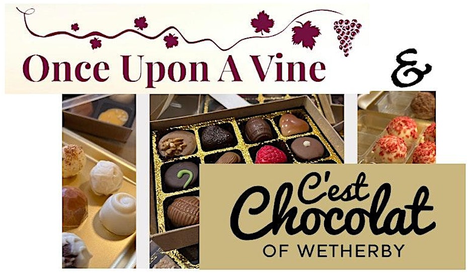 Chocolate & Wine Tasting Collab with C'est Chocolat  - Wetherby