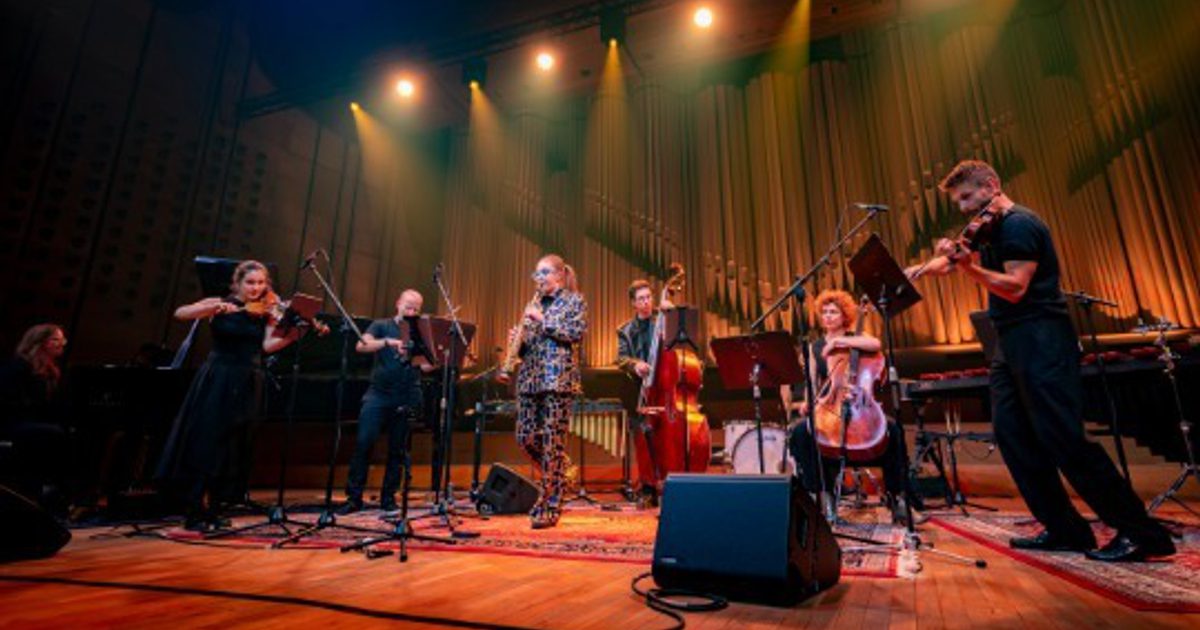 Jess Gillam Band at Christmas